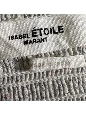 Isabel Marant Etoile Naomi Smocked Mini Skirt Size 36 US 4 thumbnail 11