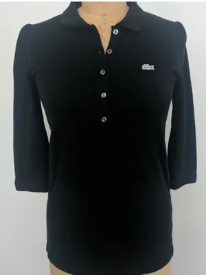 Lacoste limited edition 3/4 sleeves slim polo S thumbnail 1