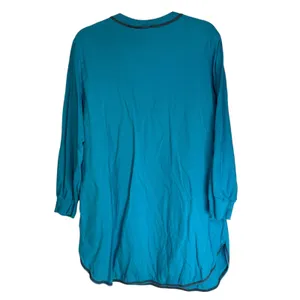 Vintage‎ 1997 Looney Tunes Taz Nightshirt Teal Cotton Long Sleeve Medium thumbnail 8