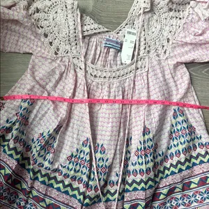 NEW Kimchi Blue UP Little Lies Crochet Dress Medium thumbnail 10