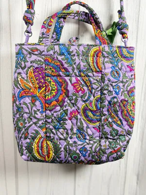 VERA BRADLEY Mini Original Tote in French Paisley Fall 2020 New Condition thumbnail 2