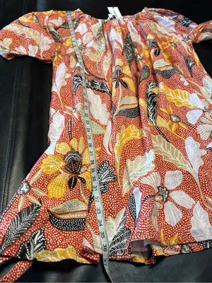 Elizabeth and James Marika "Uptown Garden" 100% Cotton dress size XL NWT thumbnail 14
