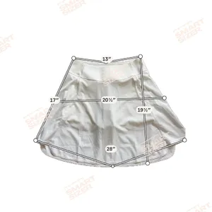 Puma Womens White Athletic Skort Tennis‎ Golf Skirt Mesh Trim Small thumbnail 8