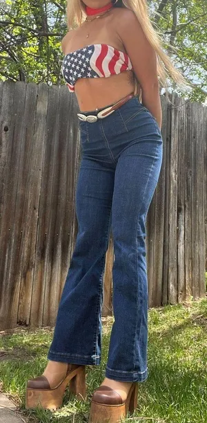 Knox Rose High Rise Flare Jeans thumbnail 1