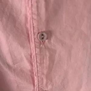SKIMS Sleep Shirt Women's M/M Pink Cotton Button‎ Down Long Sleeve Pajama Top thumbnail 6