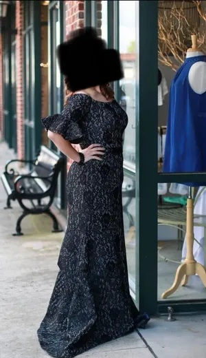 Ritzee Prom dress Black Size 10 thumbnail 1
