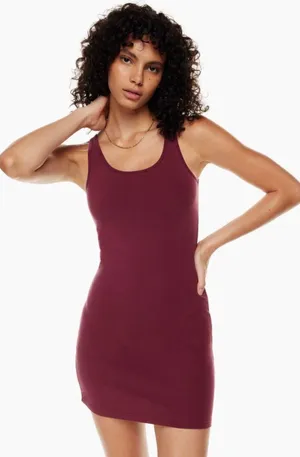 Aritzia Burgundy Dress thumbnail 1