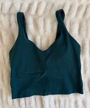 lululemon athletica Align Deep Teal Scoop Bralette thumbnail 1