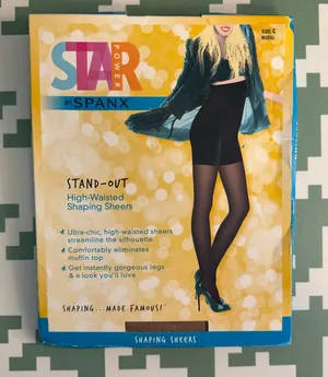 Spanx High Waisted Shaping Sheers Tights Pantyhose Hosiery Nude Glow Size C NWT thumbnail 1