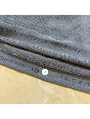 Lululemon Swiftly Tech Racerback Tank Top Heathered Gray Women's Size 4 thumbnail 6