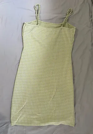 Green plaid dress thumbnail 2