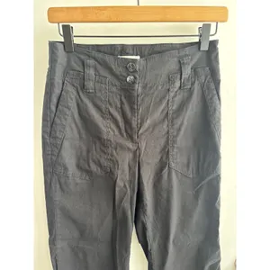 Maeve by Anthropologie The‎ Naomi Linen Blend Wide Leg Flare Pants Size 4 boho thumbnail 3