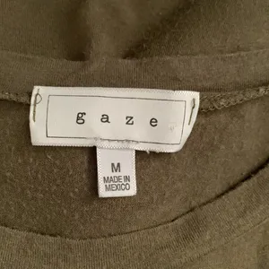 GAZE T-Shirt with Criss-Cross Front. Sz:M thumbnail 4