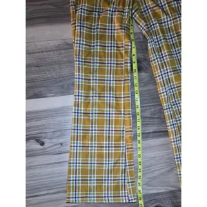 Urban-outfitters Women's Yellow and White Trousers thumbnail 4