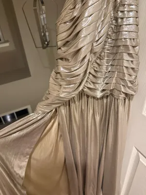 Retrofête Revolve Dress Gold thumbnail 8