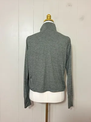 Vuori Crescent Half Zip Pullover Heather Gray Long Sleeve Size S thumbnail 7