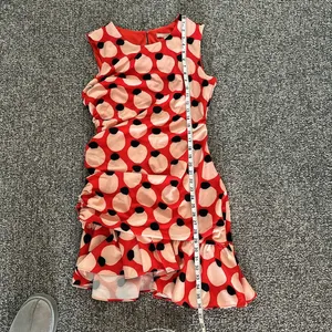 NWT Anthropologie Hutch Sleeveless Shirred Asymetrical Ruffle-Hem Dress thumbnail 7