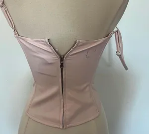 Revolve NWT Miaou Aphex Corset Pink thumbnail 11