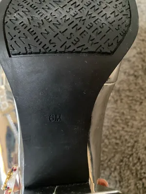 Nine West Size 6 Metallic Silver Block Heel Loafers - Women's Stylish Penny Loaf thumbnail 9