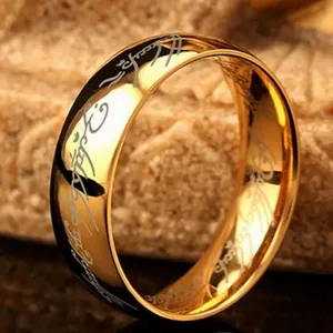 Gold Lord of the Ring Rings thumbnail 1