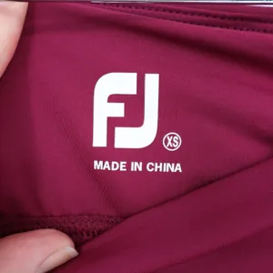 FootJoy Womens Layered Knit Skort Fig Burgundy Golf Tennis Skirt XS thumbnail 3