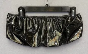 SKIMS Stretch Vinyl Bandeau Top Onyx Black XL‎ BR-BAN-3746 NWT thumbnail 1