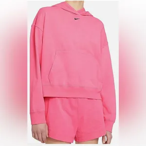Nike NWOT Sportswear Women's Washed Hoodie - Pink thumbnail 3