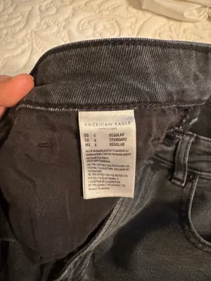 American Eagle Jeans Black thumbnail 6