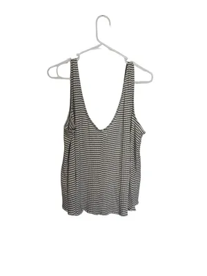 🤍 Madewell Striped Swing Tank Top Size XL 🤍 thumbnail 5