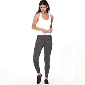 Lululemon Wunder Under Pant III Heathered Herringbone Heathered Black Size 6 thumbnail 6