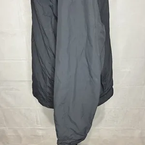 LL Bean Jacket Womens Medium Gray Hooded Jacket Windbreaker Nylon Vintage thumbnail 6