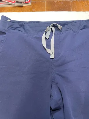 FIGS SCRUBS Womens Navy Blue Sz L Kade Cargo Pant thumbnail 2