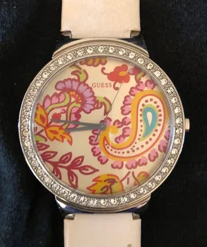 Paisley face GUESS watch thumbnail 1