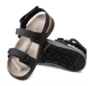 Birkenstock Women Kalahari Birko-Flor Futura Black Sandals US8 EU38 thumbnail 1
