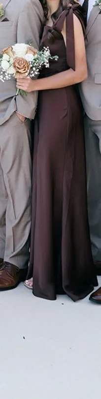 Birdy Grey Bridesmaid Dress brown  thumbnail 2