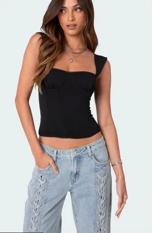 Edikted Top Corset thumbnail 1