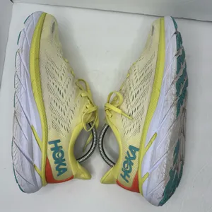 Hoka Womens size 9.5 B Clifton 8 Yellow Running Sneakers 1119394 thumbnail 7