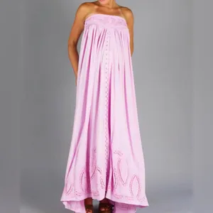 Fillyboo‎ Zippora Cream Maxi Strapless Eyelet Maternity Dress Fairy Bohemian thumbnail 8
