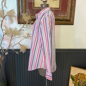 Ralph Lauren Black Label Striped Cotton Broadcloth Button Down Shirt - L 🧡🎀 thumbnail 6