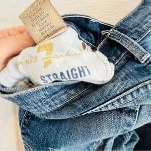 7 For All Mankind Dark Blue Women's Jeans Size 28 Straight Classic Capsule Denim thumbnail 9