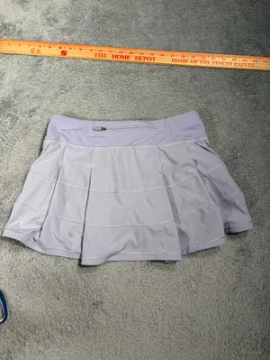 Lululemon pace rival skirt berry mist Active Pleated Tennis skort 4 reg thumbnail 10