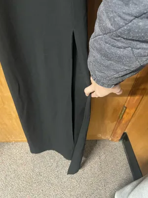 Black lulus dress thumbnail 4