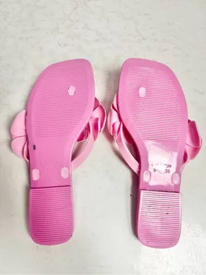 Jeffrey Campbell Light Pink Fleuris Jelly Flip Flops Sandals Size 8 thumbnail 5