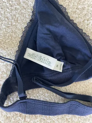 Wild Fable Navy Bralette thumbnail 2