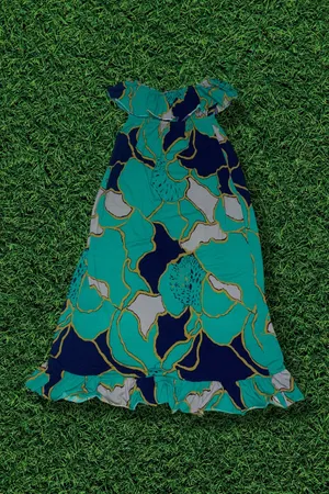 Strapless Maxi Dress Green thumbnail 2