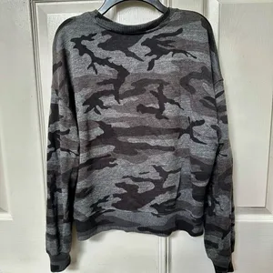 Rails "Ramona" Iron Camo Crewneck Sweatshirt Size extra Small thumbnail 3