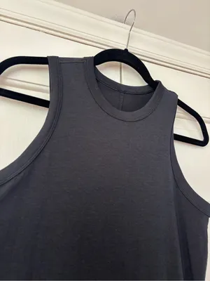 Lululemon Classic-Fit Cotton-Blend Dress‎ Black W1DH0S thumbnail 7