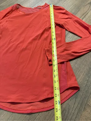 Lululemon Sculpt Long Sleeve in Aries thumbnail 4