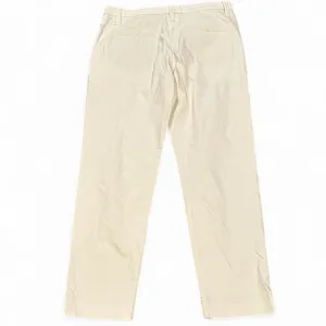 Brunello Cucinelli Womens Tan Embellished Pockets Chinos Size 4 thumbnail 3