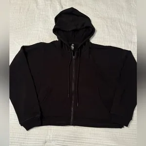 90 Degrees Zip-Up Cropped Hoodie - NWOT - Size XL thumbnail 5